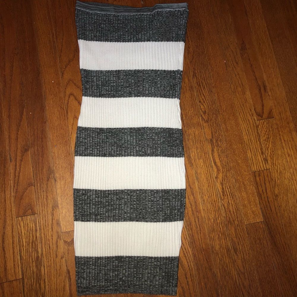 Tube Top Sweater Dress